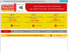 Tablet Screenshot of mazuco.com.br